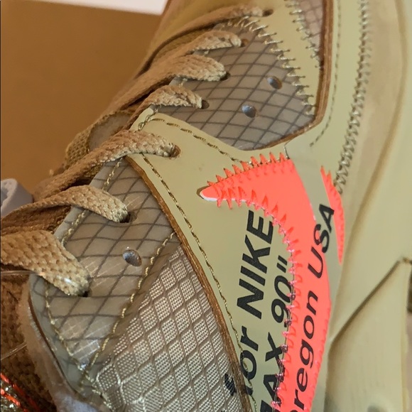 Nike Off-White Air Max 90 Desert Ore - Picture 3 of 8